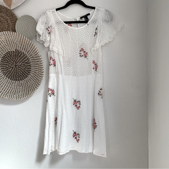Forever 21 | Dresses | Forever2 Embroidered Dress | Poshmark